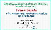 Studio Dietistico Carraro - Fame e Sazietà