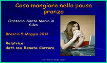 Studio Dietistico Carraro - Cosa mangiare nella pausa pranzo