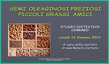 Studio Dietistico Carraro - Semi Oleoginosi